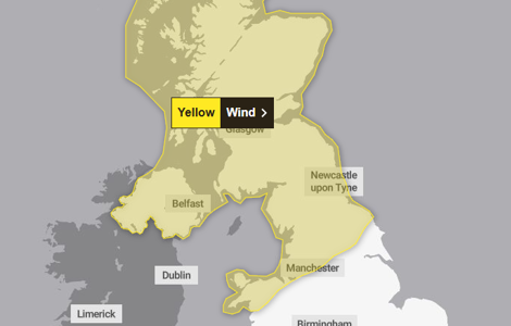 Met Office Weather warning